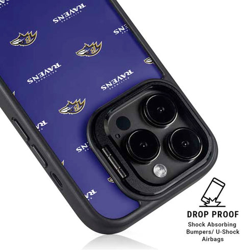 NFL Baltimore Ravens Blitz Series iPhone 15 Pro Kickstand Case